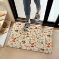 thumbnail image 2 of Colorful Mushroom Assortment Beige Pattern Door Rugs,Washable Non Slip Door Mats Indoor,Decorative Door Mats,Entry Mat Indoor for Entrance,Bedroom,Kitchen,Bathroom,16"x24", 2 of 6