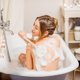 thumbnail image 5 of Paquete de 4 esponjas de lufa de baño grandes con lufa de ducha de mango largo, cepillo para la espalda del cuerpo del baño, cepillo de spa para mujeres y hombres (4 colores)", 5 of 5