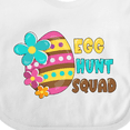 thumbnail image 4 of Inktastic Egg Hunt Squad with Easter Egg Boys or Girls Baby Bib, 4 of 4