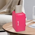 thumbnail image 4 of Organizador de brochas de maquillaje de escritorio para tocador, color rosa. Rosa Rosa, 4 of 7