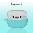 thumbnail image 4 of Hicess Headphone Cover Real Modeling All-inclusive Shockproof Anti-lost Storage Tight Fit Protection with Hanging Buckle Bluetooth-compatible Earbuds Cover for Huawei Freebuds Pro 2, 4 of 8