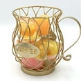 thumbnail image 4 of Iron Art Cápsula de café Cesta de almacenamiento Cafe Fruit Coffee Pod Holder (Oro) Ndcxsfigh  Nuevos Originales, 4 of 5