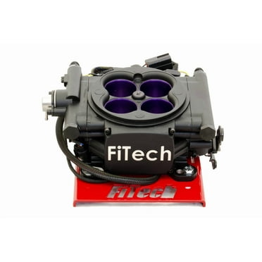 FiTech Fuel Injection Mean Street EFI System, Electronic Fuel Injection, Up to 800HP, Black Anodize