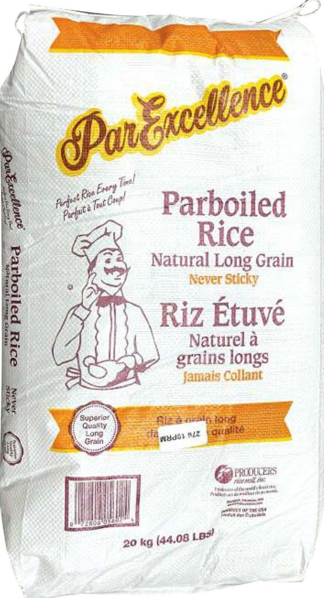 Par Excellence Parboiled Rice, 20Kg - Walmart.ca
