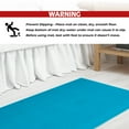 thumbnail image 6 of Cotton Paradise 100% Cotton 20x34 inch Non Slip Bath Mats for Bathroom, Soft Absorbent Quick Dry Machine Washable Floor Bath Mat, Aqua Blue, 6 of 8