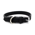 thumbnail image 1 of Collar clásico para perro, ajustable, suave, transpirable, con forro de cuero, resistente al agua, 1 of 5