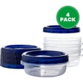 thumbnail image 7 of PLASTICPRO Clear Deli Containers with Lid Reusable Small Plastic Container Set, 4-Pack 8 Oz, 7 of 7