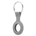thumbnail image 2 of lionlar Housse de Protection en Silicone avec Porte-Clés Anti-Perte, Compatible avec Airtags Gris, 2 of 7