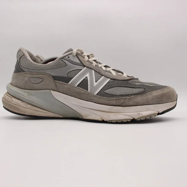 New Balance 990v6 Shoes Men's 12 4E Gray Suede Leather USA Athletic Sneakers