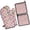 Colorful Princess Pattern, variant on Colorful Princess Pattern Kitchen Oven Mitt and Pot Holder Sets 2 Pcs for Baking, Cooking and Grilling, Heat Resistant Up To 392 °F