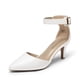 thumbnail image 1 of Zapatos de Tacón Bajo para Mujer DREAM PAIRS Blanco 6.5 cm, 1 of 7