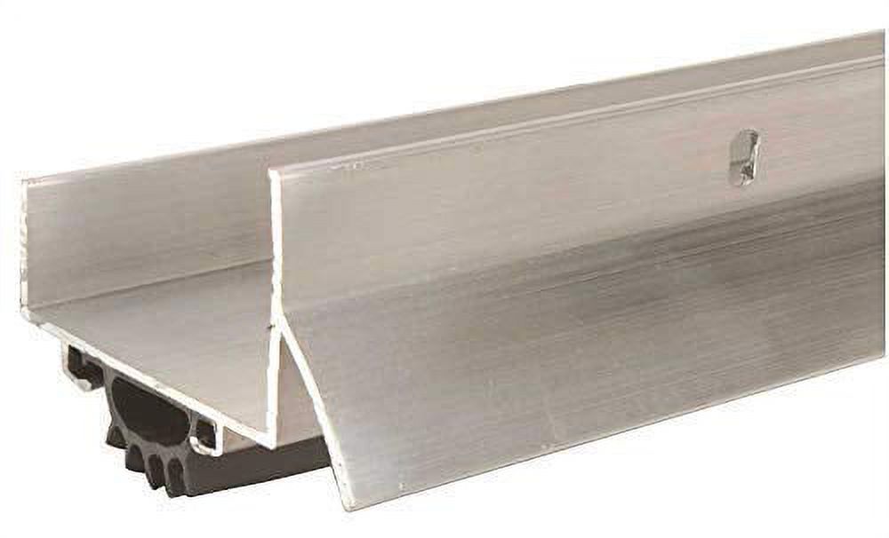 Frost King® U37H 1-3/4-Inch by 36-Inch, Silver U37BRH Drip Cap Door Bottom, 1-3/4" x 36" Weather Stripping - image 3 of 8