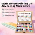 thumbnail image 3 of Highly Pigmented Blush Blending Nail Patting Gel, Professional Nail Art Kit for Home Salon, Party, Wedding, Holiday, Beginners & Women(RL 60 Corlor 1 Set), 3 of 6