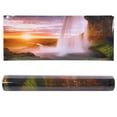 thumbnail image 2 of Dioche Clear Pattern Waterfall Fish Tanks Poster, Setting Sun Fish Tanks Background Poster, Aquarium Landscaping For Fish Tanks, 2 of 8