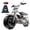Gray, variant on FRP Basic Package GMB100 Gas Powered Mini Dirt Bike 99CC for Teens and Adults, 28MPH Off Road Motorcycle, Weight Support Up to 185 LBS - Red