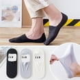 thumbnail image 5 of 5 pairs No Show Socks for Womens Size 6-9, Ultra Low Cut Liner Silk Breathable Socks Ice Feeling socks, Nonslip Liner Invisible Hidden Thin Socks, 5 of 7