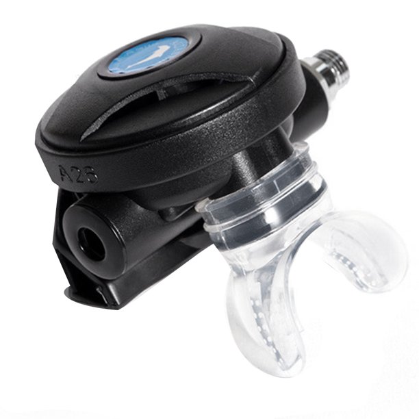 Scuba Diving 2Nd Stage Regulator Underwater Diving Regulator Black