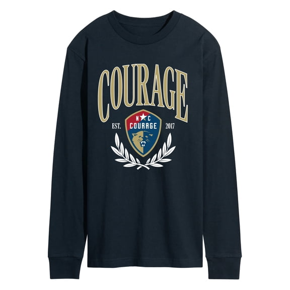 National Women's Soccer League - NC Courage Club Prep Long Sleeve Graphic T-Shirt