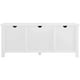 thumbnail image 4 of Tv Stand Living Room Furniture Classic Grooved Door TV Stand for TVs Up to 65 Inches 58 Inch My Lux Decor Round, 4 of 11