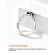 thumbnail image 5 of Anillos Silvora celtas plata de ley 925 ajustables para mujer, 5 of 8