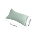 thumbnail image 3 of Luoshdecor Travel Pillowcase 29 x18.9 in, Breathable Soft Weave Pillowcases, for Hotel,Bedroom,Travel, 3 of 6