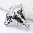 thumbnail image 4 of GKNET 20pcs Dragon Claw Skull Skeleton Alloy Men's Ring Gothic Demon Silver Biker, 4 of 7