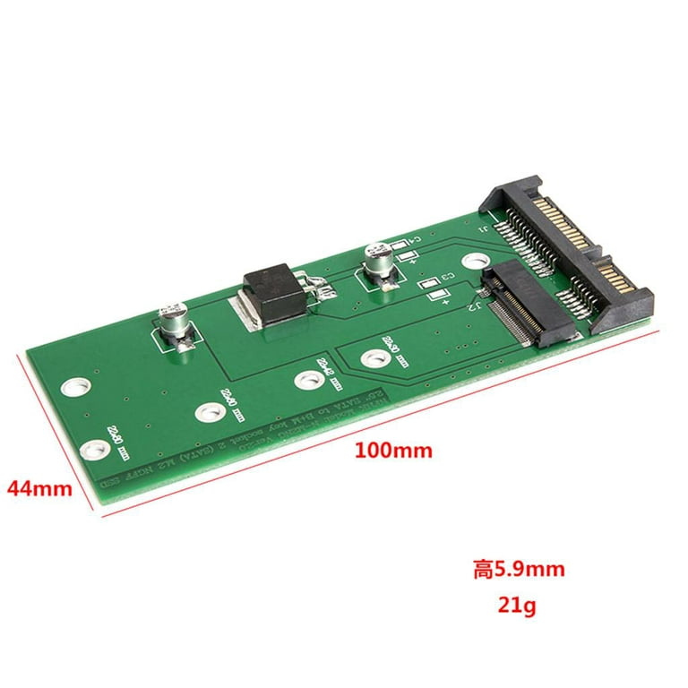 III 3 To B Key M.2 () SSD 7+15pin Connector Converter Adapter Card For  Laptop Desktop