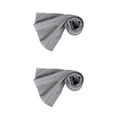 thumbnail image 2 of ZLight Serviette Glacée Rafraîchissante Réutilisable Séchage Rapide pour Femmes Course Entraînement Physique Gym Gris 2Ensemble, 2 of 6