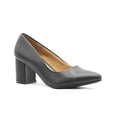 thumbnail image 1 of Zapatilla Mujer Oficina Super Comodas Elegantes Color Negro negro 23.5, 1 of 7
