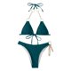 thumbnail image 4 of Moda mujer sexy cadena de metal impreso traje de baño vendaje bikini split traje de baño Fridja nalpqowj52055, 4 of 5