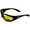 Black Frame/Yellow Lens, variant on Global Vision Hercules Nylon Padded Sunglasses (Black Frame/Yellow Lens)