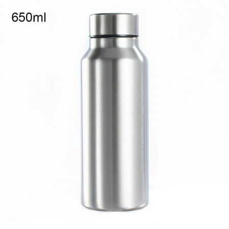 

Mairbeon Portable Stainless Steel Single Wall Large Capacity Water Bottle Outdoor Supply
