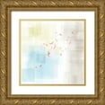 thumbnail image 1 of Murdock, Ramona 15x15 Gold Ornate Wood Framed with Double Matting Museum Art Print Titled - Abstract Splatter II, 1 of 4