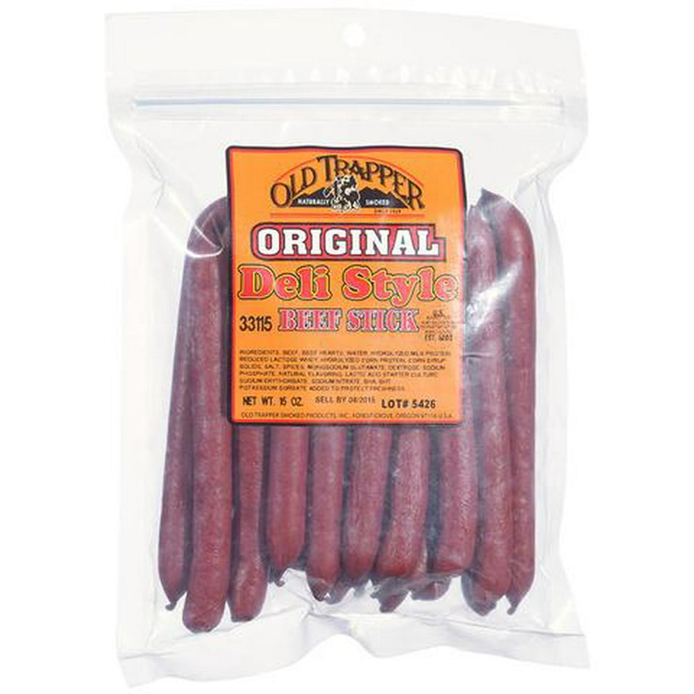 Old Trapper Deli Style Original Beef Stick, 15 oz