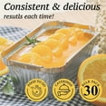 thumbnail image 4 of 30Pcs Aluminum Loaf Pans with Lids 1.5 LB Disposable Bread Tins for Baking, Lunch Containers, Single Serve Baking Dishes, Foil Loaf Pans Aluminum Bread Pans 7.8 x 4.3 x 2 Inches, 4 of 5