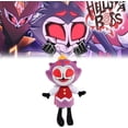 thumbnail image 1 of Juguete de Peluche JM Helluva Boss Diablo de Cuatro Ojos Morado 105 g 30 cm, 1 of 6