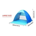 thumbnail image 5 of Automatic Pop Up Instant Portable Outdoors Quick Cabana Beach Tent Sun Shelter Suitable for Family Travel Of 1-4 People, 5 of 9