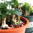 thumbnail image 2 of 6 Pcs Fée Jardin Accessoires Kit Jardin Fée Statue Ange Statue Mini, 2 of 5
