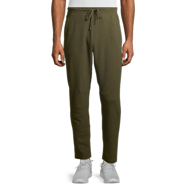 Russell - Russell Men's and Big Men's Textured Yoga Pants, up to Size ...