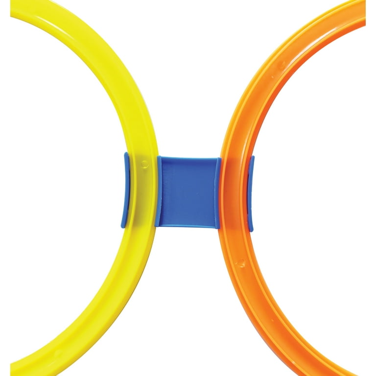 Hopscotch Game Color Jump Ring Hopscotch Toys, Outdoor Sensory Training  Sports Equipment, 10 Colorful Jump Rings and 10 Connectors Free Combination