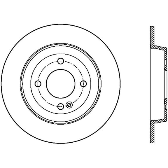 Centric 121.51046 Disc Brake Rotor