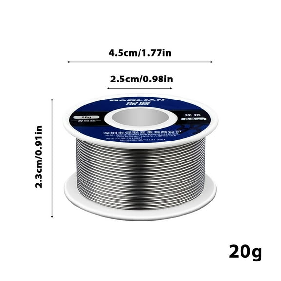 Soldering Low Temperature Welding Accessories with Lead 0.8Mm Welding Line for Household Plant Power Chemistry Food Applications