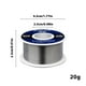thumbnail image 2 of Fiudx Alambre de Soldadura de Baja Temperatura, Fácil Soldadura, Sin Necesidad de Polvo de Soldadura, Versátil En Plantas y Centrales Eléctricas, Ideal para Bricolaje Doméstico, 0,8 Mm, 20/30/50/100, 2 of 2