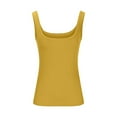 thumbnail image 3 of fatyb Womens Tank Tops Square Neck Summer Sleeveless Ribbed Slim Going out Shirts Casual Basic Tank Tees, 3 of 6