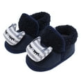 thumbnail image 3 of Fozruso Baby Girls Boys Warm Shoes Soft Sole Booties Snow Boots Comfortable Shoes Toddler Warming And Fashion Shoes Sizes 4 Toddler(Blue), 3 of 6
