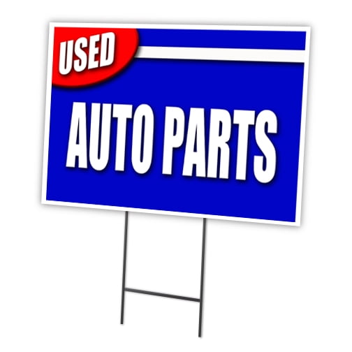 USED CAR SALE Yard Sign /& Stake outdoor plastic coroplast window