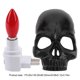 thumbnail image 4 of Lámpara Calavera Lámpara de calavera de Halloween Atmósfera de terror Aplique de pared para decoración del hogar (Negro EE. UU.), 4 of 8