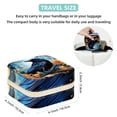 thumbnail image 5 of Crow Travel Portable Earring Organizer Decorative Box Necklace Holder: Square Jewelry Storage for Rings, Earrings, Necklaces, Bracelets, and More - Suitable for Girls and Women, 5 of 6