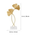 thumbnail image 2 of 2PCS Nordic Gingko Leaf Adorns Iron Gingko Decors Golden Leaf Desktop Decors, 2 of 8