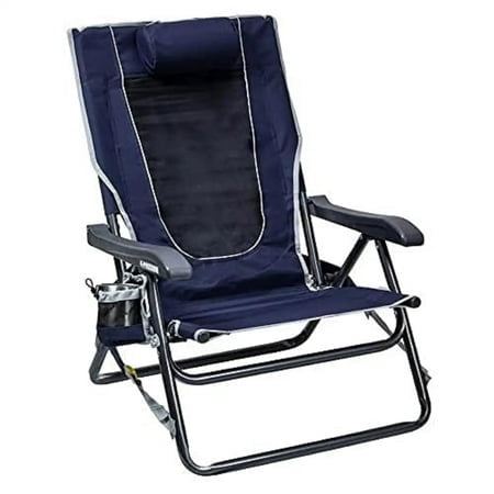 GCI Outdoor Backpack Event Reclining Camping Chair, Backpack Chair with Storage Pouch